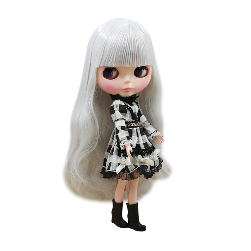 Factory Blyth Doll 280BL1003 Long Wavy Silver Gray Hair 4 Colors For Eyes Suitable For DIY Free Shipping
Factory Blyth Doll 280BL1003 Long Wavy Silver Gray Hair 4 Colors For Eyes Suitable For DIY Free Shipping