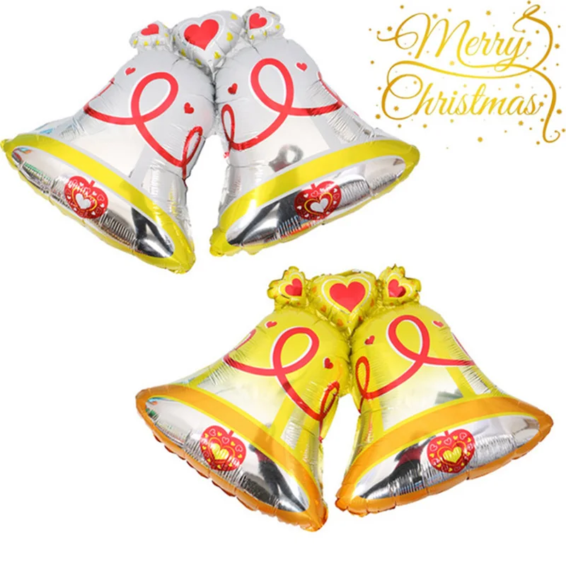1PC Christmas Bell Foil Balloons Merry Christmas Party Decorations Christmas Hotel Garden Festival Decoration Supplies Kids Toys
1PC Christmas Bell Foil Balloons Merry Christmas Party Decorations Christmas Hotel Garden Festival Decoration Supplies Kids Toys