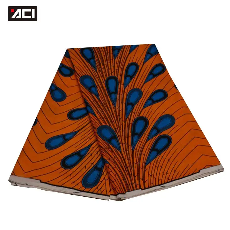 ACI New Pattern Good Selling African Fabric Patchwork 6 Yards/Piece 100% Polyester Tissu Wax Nigeria Fabric Super Hollandais Wax
ACI New Pattern Good Selling African Fabric Patchwork 6 Yards/Piece 100% Polyester Tissu Wax Nigeria Fabric Super Hollandais Wax