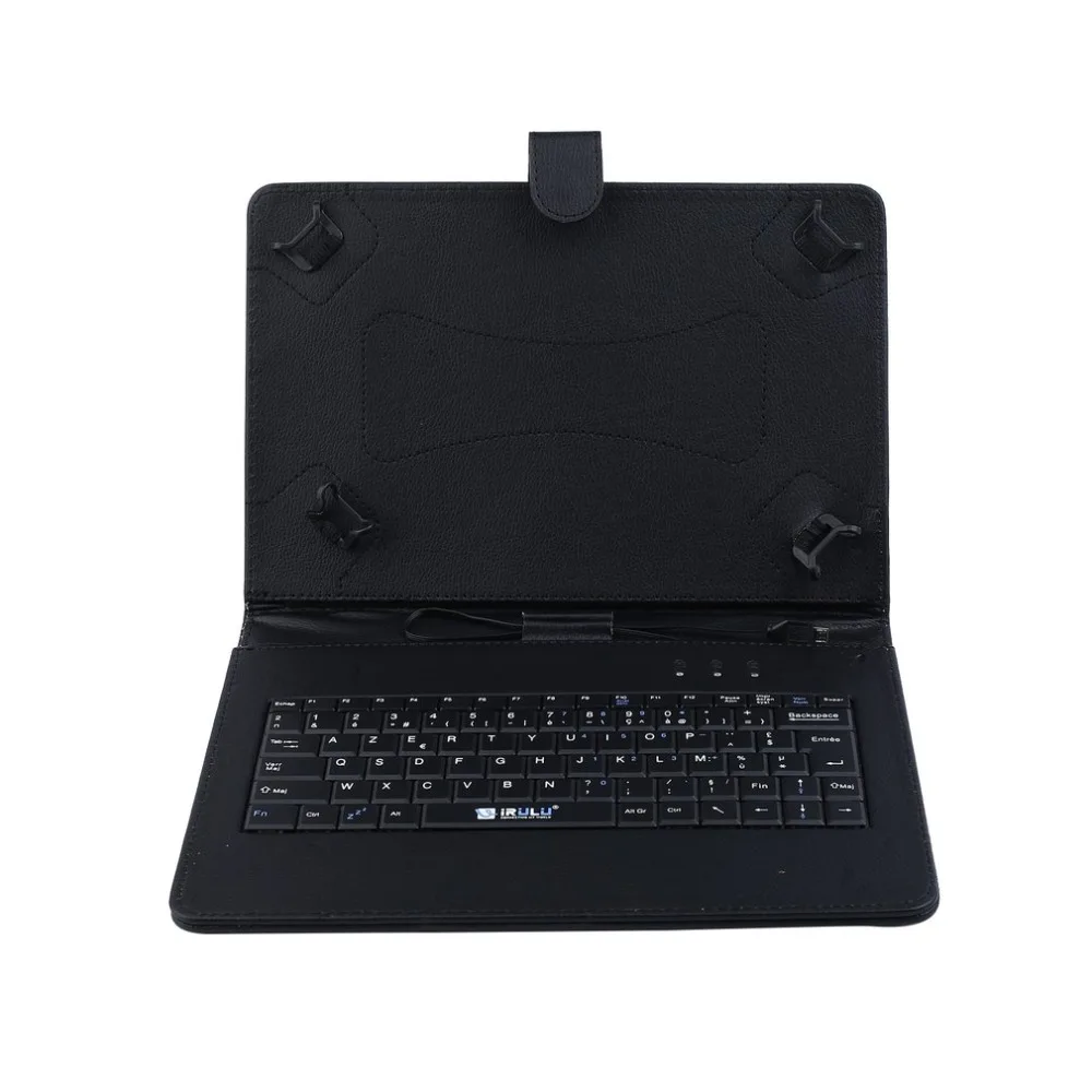 Ultra-Slim 10.1" Adjustable Tablet Case Keyboard Stand Cover for Android Tablet with Micro USB Connection (French Version)
Ultra-Slim 10.1" Adjustable Tablet Case Keyboard Stand Cover for Android Tablet with Micro USB Connection (French Version)