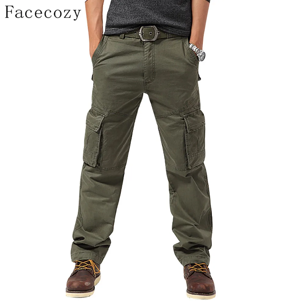 Facecozy Men Autumn Outdoor Sports Pant Male Windproof Multi-pockets Camping Loose Style Trouser
Facecozy Men Autumn Outdoor Sports Pant Male Windproof Multi-pockets Camping Loose Style Trouser