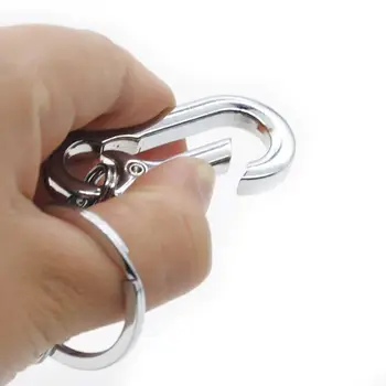 1pcs Stainless Steel Gourd Buckle Carabiner Keychain Waist Belt Clip Anti-lost Buckle Hanging Retractable Keyring
1pcs Stainless Steel Gourd Buckle Carabiner Keychain Waist Belt Clip Anti-lost Buckle Hanging Retractable Keyring