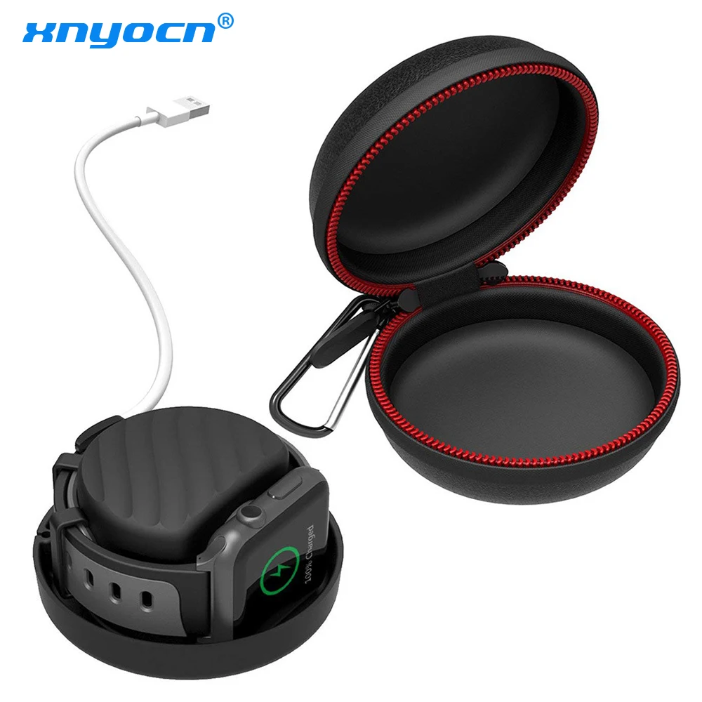 New Winding Charging Base Holder Dock Case Travel Silicone Protective Bag Pouch Case for Apple Watch Black
New Winding Charging Base Holder Dock Case Travel Silicone Protective Bag Pouch Case for Apple Watch Black