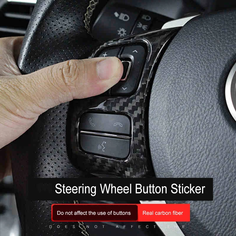 QHCP Real Carbon Fiber Steering Wheel Button Frame Covers Decoration Sequin Stickers 1Pair Fit For Lexus NX200 300 300H IS300 RC
QHCP Real Carbon Fiber Steering Wheel Button Frame Covers Decoration Sequin Stickers 1Pair Fit For Lexus NX200 300 300H IS300 RC