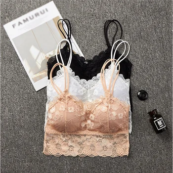 Fashion Women Beauty Padded Wrapped Chest Bra Lace Strap Tube Short Bandeau Female Underwear Sexy Lace White Bottom Camisole
Fashion Women Beauty Padded Wrapped Chest Bra Lace Strap Tube Short Bandeau Female Underwear Sexy Lace White Bottom Camisole