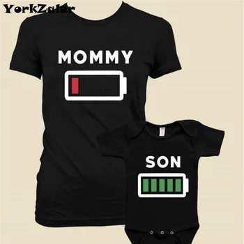 YORKZALER Summer Family Matching Short Sleeve T-shirt