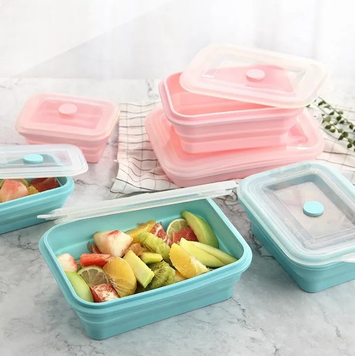 TECHOME Folding Silicone Lunch Box Fresh Box Food Storage Container Eco-friendly Lunch Box Microwave Refrigerator Available
TECHOME Folding Silicone Lunch Box Fresh Box Food Storage Container Eco-friendly Lunch Box Microwave Refrigerator Available