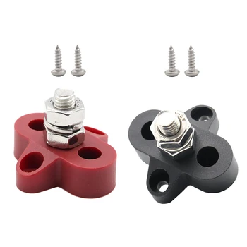 2 PCS Nylon Truck Boat Bus Bar Single M8 Terminal Positive Power Distribution Stud with Screws for Trucks RVs Coaches Boats
2 PCS Nylon Truck Boat Bus Bar Single M8 Terminal Positive Power Distribution Stud with Screws for Trucks RVs Coaches Boats