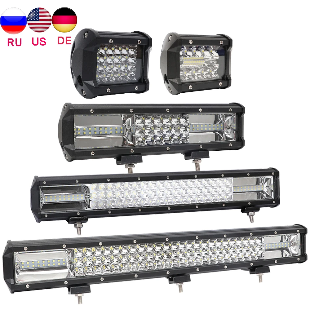 12v 24v 4x4 Led light bar car work light focos automovil spot light offroad accessories barra light for Truck jeep wrangler tj
12v 24v 4x4 Led light bar car work light focos automovil spot light offroad accessories barra light for Truck jeep wrangler tj