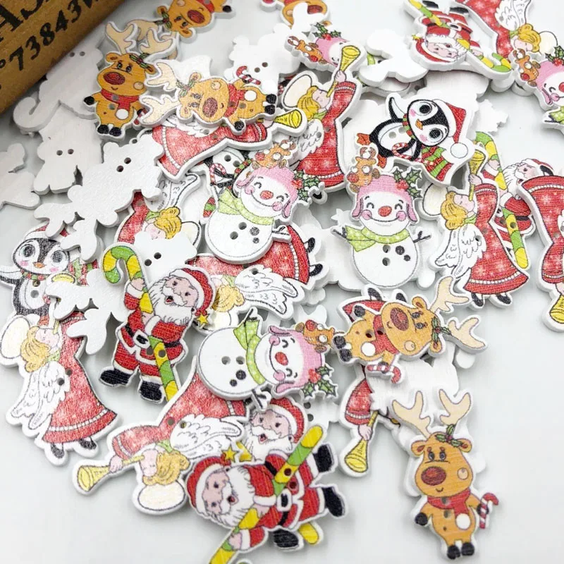 10/50/100pcs Lovely Christmas snowman/deer/Santa Claus Theme Sewing Buttons For Kid's Gift Craft Decoration WB560
10/50/100pcs Lovely Christmas snowman/deer/Santa Claus Theme Sewing Buttons For Kid's Gift Craft Decoration WB560