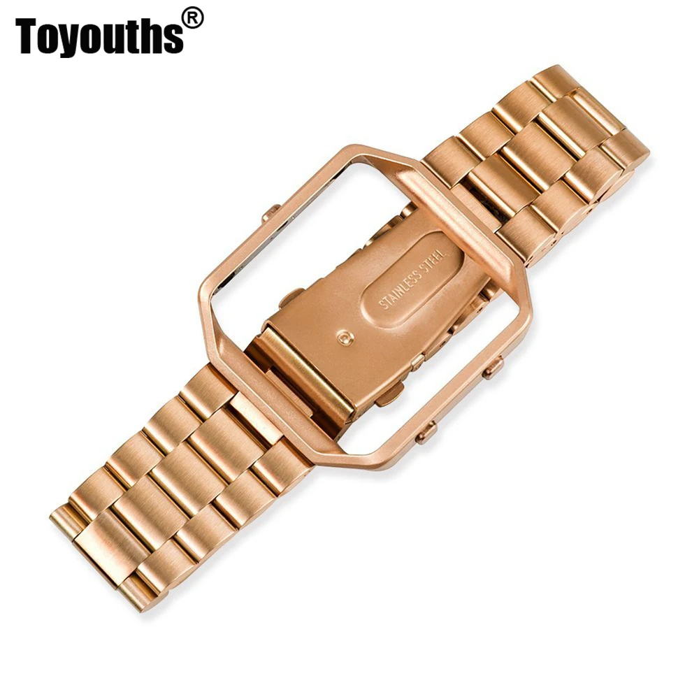 2019 Men Watchband For Fitbit Blaze Band Smart Watch Band with Metal Frame Stainless Steel Replacement Strap for Fitbit Blaze
2019 Men Watchband For Fitbit Blaze Band Smart Watch Band with Metal Frame Stainless Steel Replacement Strap for Fitbit Blaze