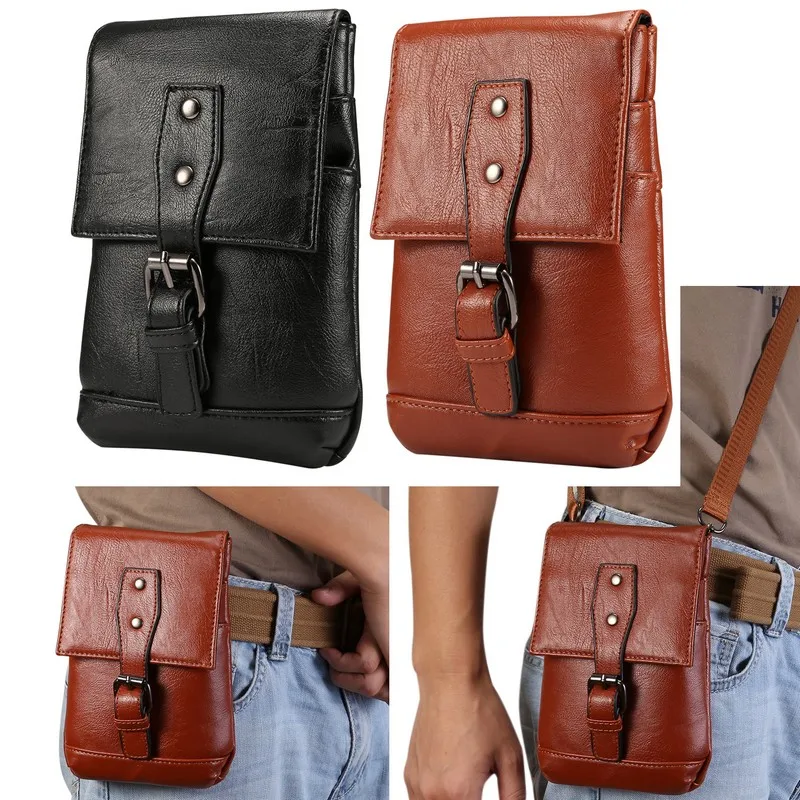 Men Universal 6.5 / 6.4 inch Leather Sholder Fanny Waist Bag Mobile Phone Zipper Bag Coin Purse Pocket Belt Pouch for iphone xs
Men Universal 6.5 / 6.4 inch Leather Sholder Fanny Waist Bag Mobile Phone Zipper Bag Coin Purse Pocket Belt Pouch for iphone xs