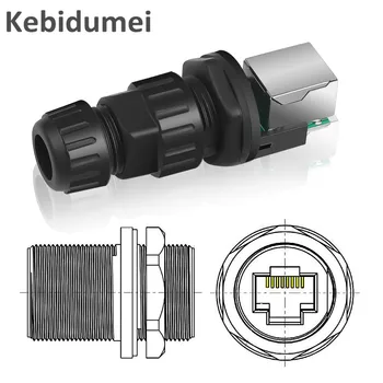 Kebidumei IP68 Waterproof RJ45 CAT5 CAT6 Cable Connectors M19 adapter Plug RJ45 socket Panel Mount For Ethernet LAN Network
Kebidumei IP68 Waterproof RJ45 CAT5 CAT6 Cable Connectors M19 adapter Plug RJ45 socket Panel Mount For Ethernet LAN Network