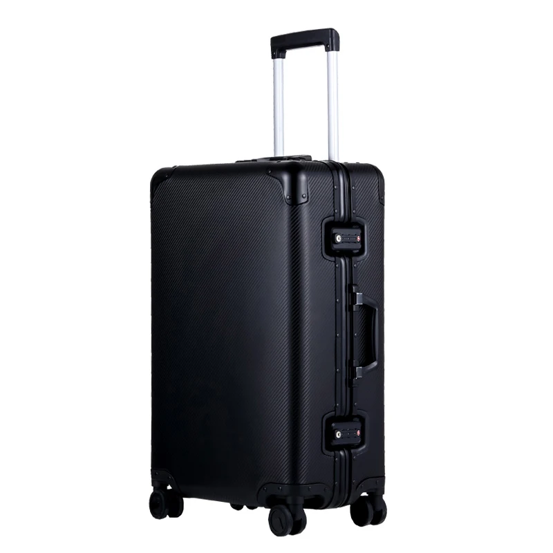 Aluminum-magnesium alloy Trolley Case 4-Wheel Travelling luggage HandRail TSA Customs Locks High Durable Anti-Scratch1010
Aluminum-magnesium alloy Trolley Case 4-Wheel Travelling luggage HandRail TSA Customs Locks High Durable Anti-Scratch1010