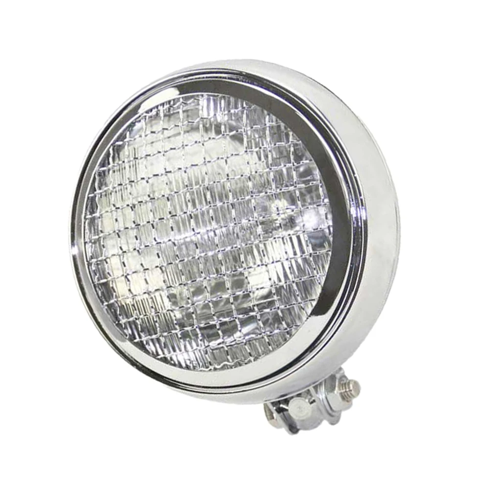 6 Inch Chrome Retro Motorcycle Headlight for Harley Chopper Bobber Motorcycle Retro Front Headlight 6 Inch Chrome Retro Motorcycle Headlight for Harley Chopper Bobber Motorcycle Retro Front Headlight
