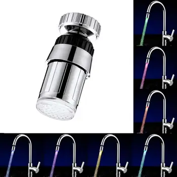 Colorful RGB Glow Temperature Sensor Shower LED Faucet Light Water Shower Head Stream Sink Tap Bathroom Kitchen Accessories
Colorful RGB Glow Temperature Sensor Shower LED Faucet Light Water Shower Head Stream Sink Tap Bathroom Kitchen Accessories