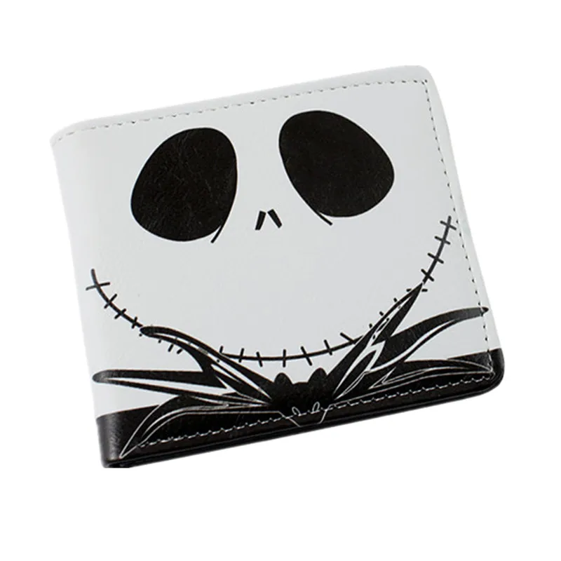 Модный короткий кошелек Nightmary Before Christmas SKULL JACK/Doctor Who/Black Butler/Kingdom Heart классный