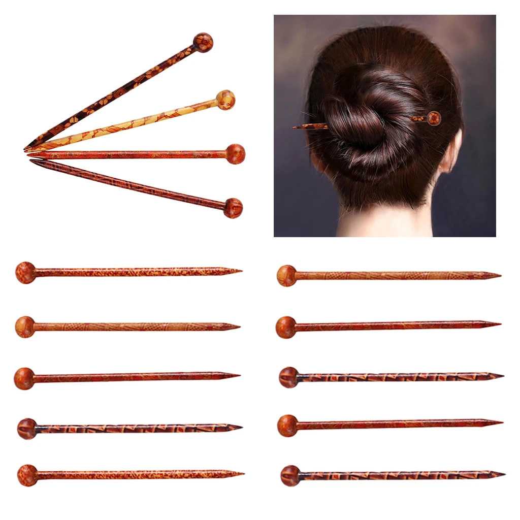 14 pieces Gorgeous Antique Handmade Printed Hair Sticks Shawl Picks Pins Female Wood Hair Stick Hairpin Head Pins Hair Fork 13cm
14 pieces Gorgeous Antique Handmade Printed Hair Sticks Shawl Picks Pins Female Wood Hair Stick Hairpin Head Pins Hair Fork 13cm