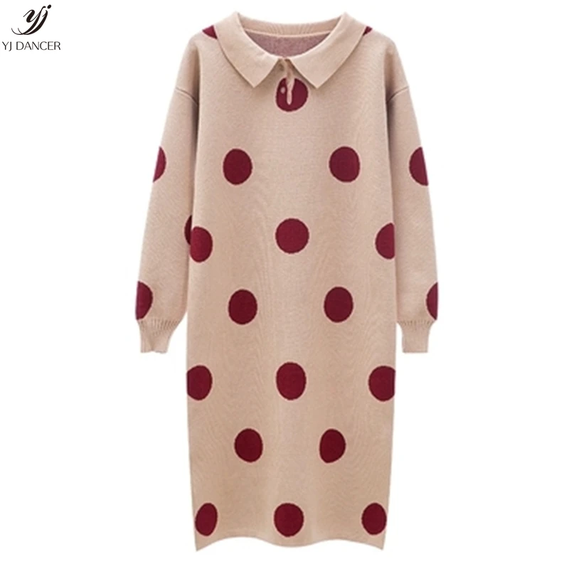 Knit Sweater Dress Female 2019 Fashion New Large Size Autumn And Winter Knitted Sweater Long-Sleeved Slim Dress H0367
Knit Sweater Dress Female 2019 Fashion New Large Size Autumn And Winter Knitted Sweater Long-Sleeved Slim Dress H0367
