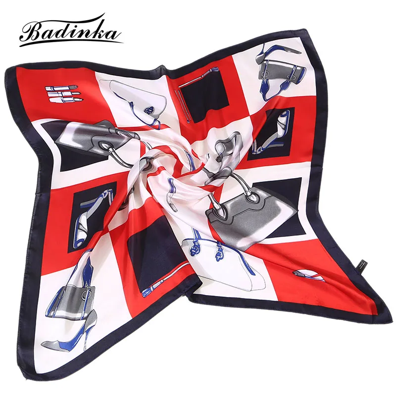 Badinka 2019 New Women Square Scarf Imitated Silk Scarves Stewardess Hostess Ladies Office Neckerchief Foulard Bandana 70x70cm
Badinka 2019 New Women Square Scarf Imitated Silk Scarves Stewardess Hostess Ladies Office Neckerchief Foulard Bandana 70x70cm