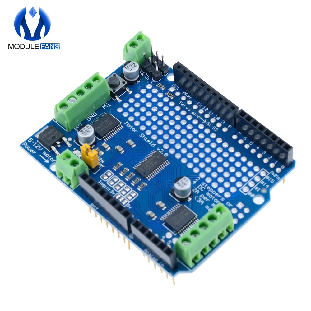 TB6612 IIC I2C Mosfet Stepper Motor Module PCA9685 Servo Driver Shield Module For Arduino Robot PWM Uno Leonardo Replace L293D
TB6612 IIC I2C Mosfet Stepper Motor Module PCA9685 Servo Driver Shield Module For Arduino Robot PWM Uno Leonardo Replace L293D