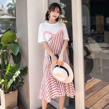 Maternity Long Dresses for Photo Shoot Pregnancy Maxi Dress Pink Stripes Ruffles Summer Clothes for Pregnant Women Plus Size
Maternity Long Dresses for Photo Shoot Pregnancy Maxi Dress Pink Stripes Ruffles Summer Clothes for Pregnant Women Plus Size