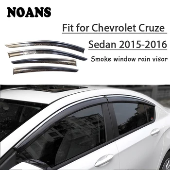 NOANS 4pcs Stickers For Chevrolet Cruze Sedan 2016-2011 Car Styling Accessories ABS Windows Sun Rain Visor Door Shield Trim
NOANS 4pcs Stickers For Chevrolet Cruze Sedan 2016-2011 Car Styling Accessories ABS Windows Sun Rain Visor Door Shield Trim