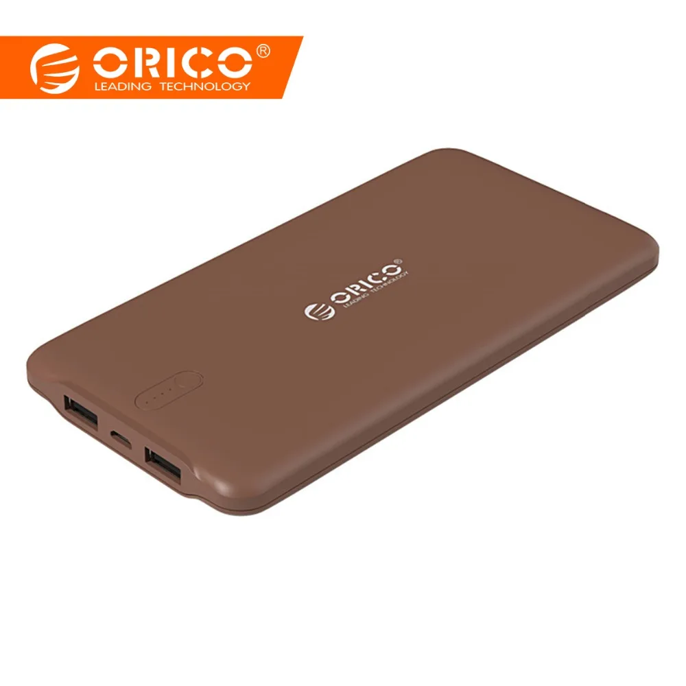 ORICO 10000mAh External Battery Charger Smart Identification 2.4A Dual USB Port Power Bank Universal
ORICO 10000mAh External Battery Charger Smart Identification 2.4A Dual USB Port Power Bank Universal