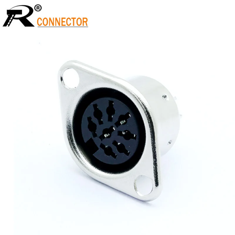 1pc High quality 8 PIN DIN Panel Mount 5 Pole DIN Female Jack Socket Solder Metal DIN Chassis Wire Connector
1pc High quality 8 PIN DIN Panel Mount 5 Pole DIN Female Jack Socket Solder Metal DIN Chassis Wire Connector