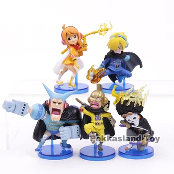 Anime One Piece WCF Mugiwara56 vol.2 Nami Sanji Usopp Franky Brook PVC Figures Toys 5pcs/set
Anime One Piece WCF Mugiwara56 vol.2 Nami Sanji Usopp Franky Brook PVC Figures Toys 5pcs/set