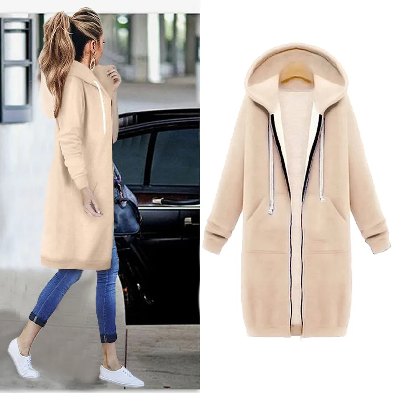 Hot Women Casual Long Zipper Hooded Jacket Hoodies Sweatshirt Vintage Plus Size 5XL
Hot Women Casual Long Zipper Hooded Jacket Hoodies Sweatshirt Vintage Plus Size 5XL