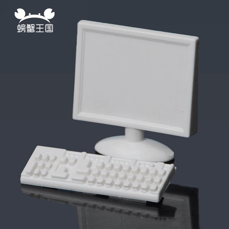 3pcs 1:20 1:25 1:30 scale model computer with keyboard DIY building sand table material scene decoration
3pcs 1:20 1:25 1:30 scale model computer with keyboard DIY building sand table material scene decoration