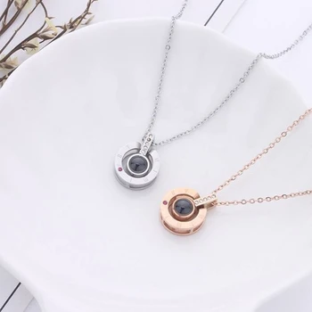 I Love You 100 Language Necklace Women Custom Name Personalized Girlfriend Gift Stainless Steel Chain Collares De Moda 2018
I Love You 100 Language Necklace Women Custom Name Personalized Girlfriend Gift Stainless Steel Chain Collares De Moda 2018