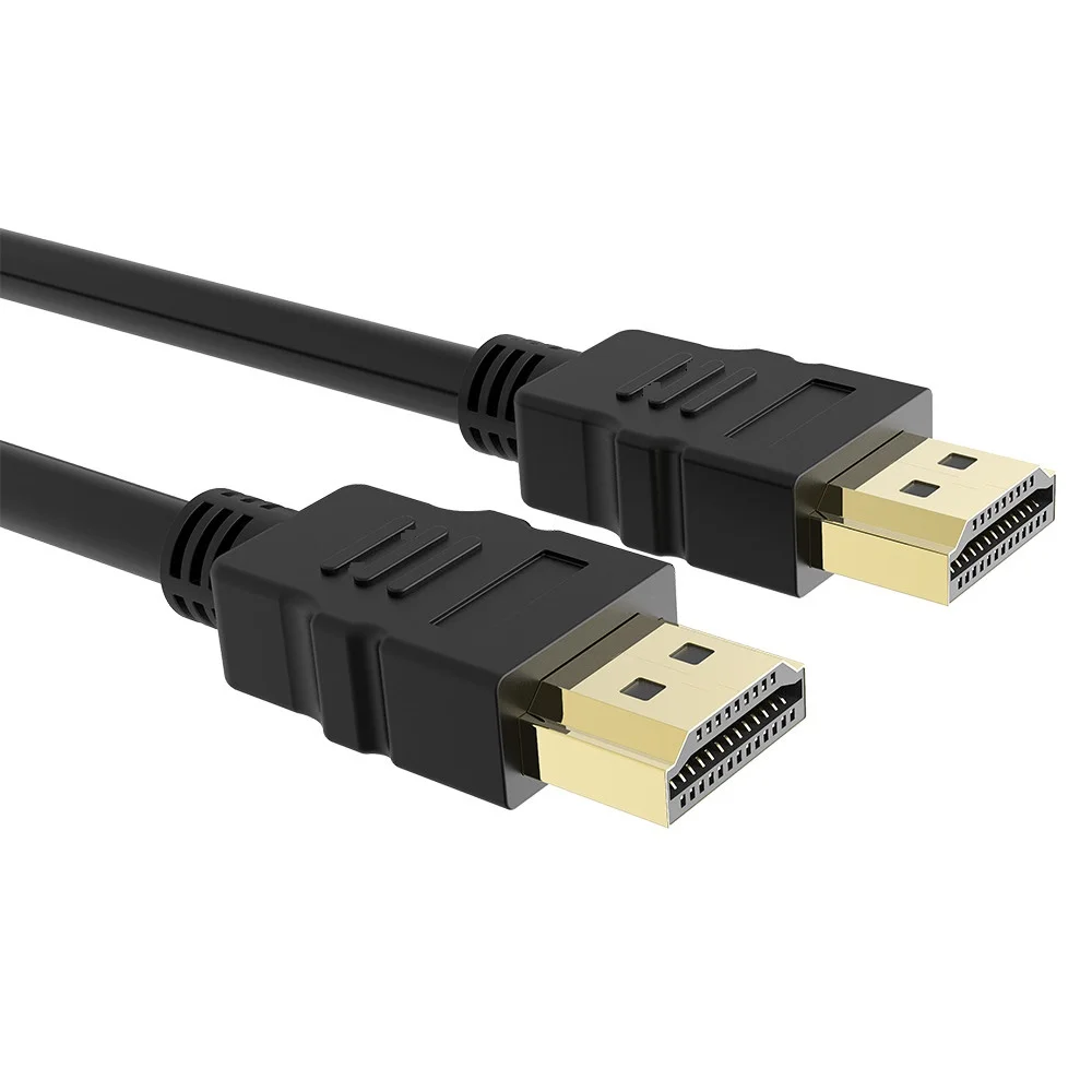 High Speed HDMI Cable with Ethernet 1.5m 3m 5m 10m Male-Male Gold - Supports 3D and Audio Return
High Speed HDMI Cable with Ethernet 1.5m 3m 5m 10m Male-Male Gold - Supports 3D and Audio Return