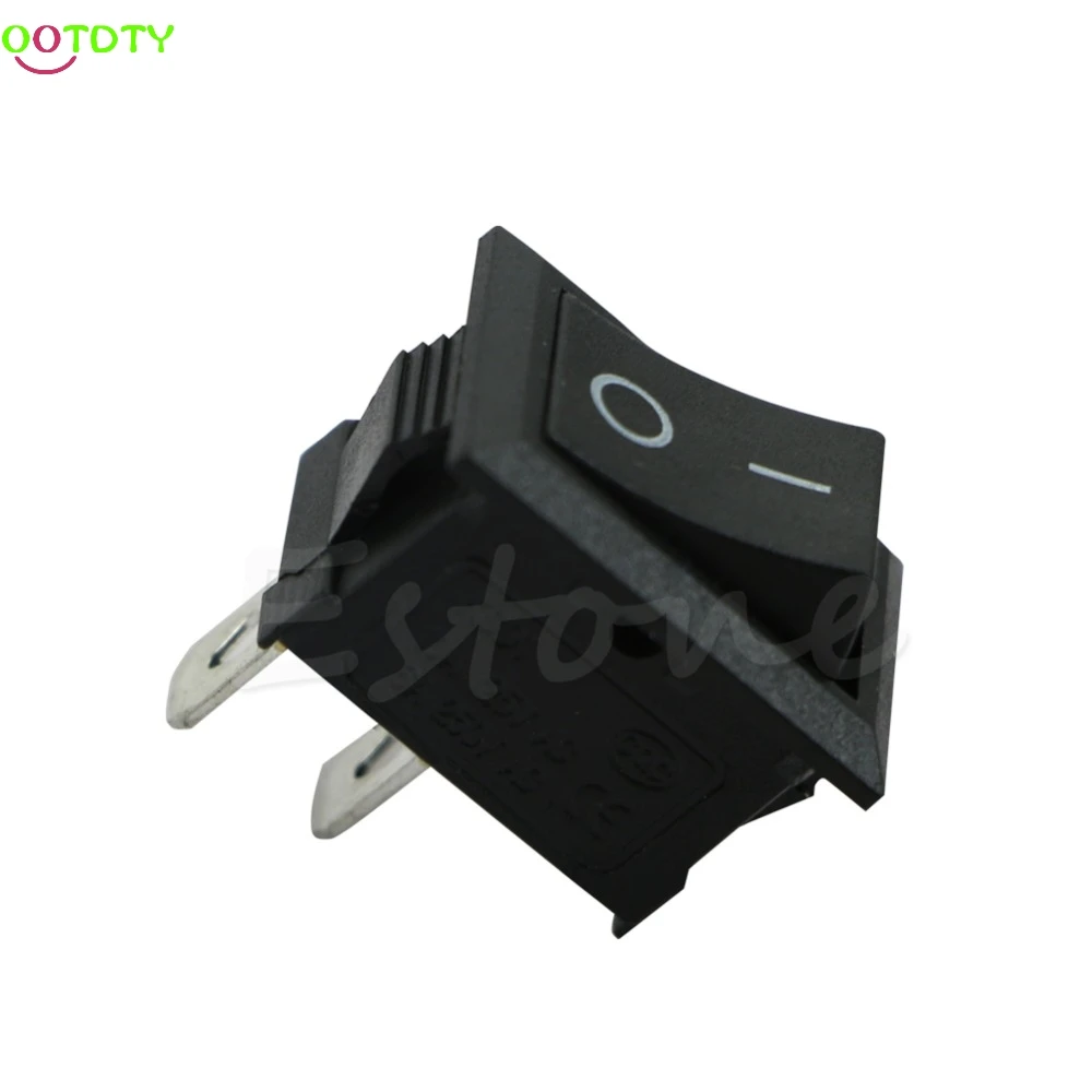 1PC 250V 3A Mini Boat Rocker Switch SPST ON-OFF KCD1-2Pin Black Plastic Button 828 Promotion
1PC 250V 3A Mini Boat Rocker Switch SPST ON-OFF KCD1-2Pin Black Plastic Button 828 Promotion