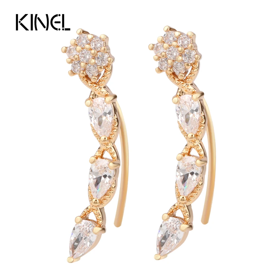Kinel 2016 Fashion Pepper Design Zircon Earrings Women's Color Gold Colors Ear Hook Clip Jewelry Christmas Gift
Kinel 2016 Fashion Pepper Design Zircon Earrings Women's Color Gold Colors Ear Hook Clip Jewelry Christmas Gift