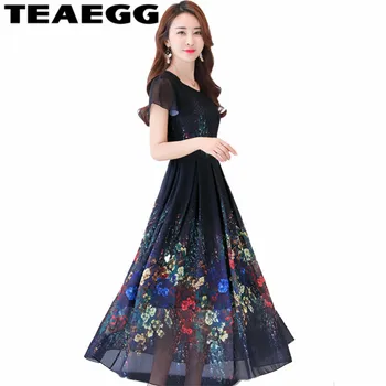 TEAEGG Boho Maxi Dress Chiffon Black Summer Dress 2020 Vestidos Plus Size 4XL Floral Women Clothing Party Dresses Casual AL888
TEAEGG Boho Maxi Dress Chiffon Black Summer Dress 2020 Vestidos Plus Size 4XL Floral Women Clothing Party Dresses Casual AL888