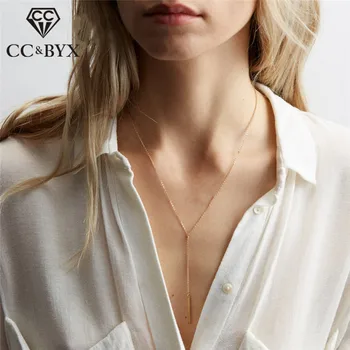 CC 100% Pure Silver Necklaces Pendants For Women Long Stick Choker Necklace Link Chain Fashion Jewelry Minimalism Colar CCN312
CC 100% Pure Silver Necklaces Pendants For Women Long Stick Choker Necklace Link Chain Fashion Jewelry Minimalism Colar CCN312