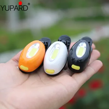 YUPARD bright power headlamp outdoor COB LED lamp mini Hat light Cap light 3 mode Head Light Fishing lantern CR2032 cell Battery 
YUPARD bright power headlamp outdoor COB LED lamp mini Hat light Cap light 3 mode Head Light Fishing lantern CR2032 cell Battery