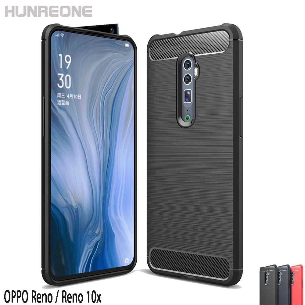 Rugged Armor Carbon Fiber For OPPO Reno And Reno 10x ZOOM Phone Android Soft Cover Case Casing
Rugged Armor Carbon Fiber For OPPO Reno And Reno 10x ZOOM Phone Android Soft Cover Case Casing