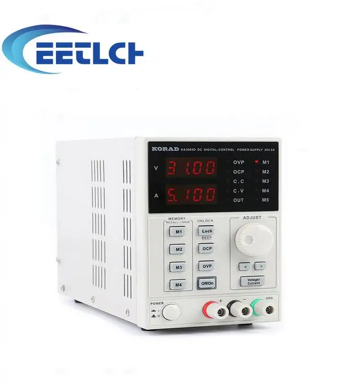 KORAD KA3005D Precision Adjustable Digital Programmable DC Power Supply Laboratory Power Supply 30V 5A
KORAD KA3005D Precision Adjustable Digital Programmable DC Power Supply Laboratory Power Supply 30V 5A