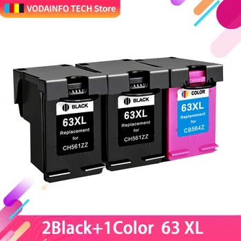 QSYRAINBOW 3 lot Ink Cartridge compatible for HP63XL HP 63 63xl HP63 CH561ZZ 561 for HP Deskjet 1110 1111 1112 2130 2131 2132
QSYRAINBOW 3 lot Ink Cartridge compatible for HP63XL HP 63 63xl HP63 CH561ZZ 561 for HP Deskjet 1110 1111 1112 2130 2131 2132