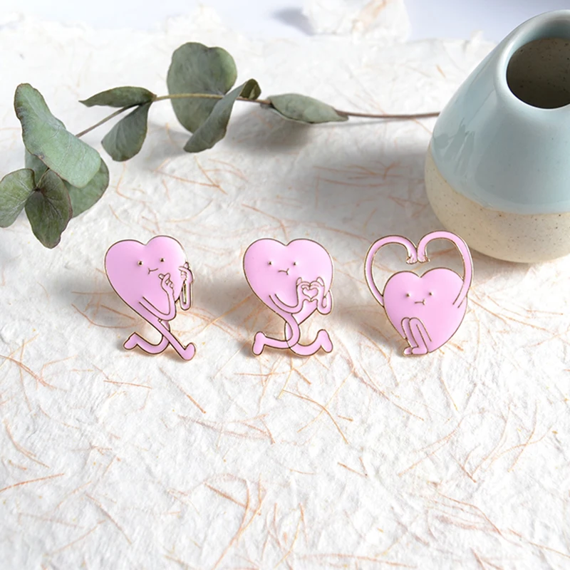 Cartoon Cute Pink Heart Shaped Brooch Skirt 2018 New Arrival Hat 1PC Korean 3 Models Allergy Free Fashion Jewelry Clothing
Cartoon Cute Pink Heart Shaped Brooch Skirt 2018 New Arrival Hat 1PC Korean 3 Models Allergy Free Fashion Jewelry Clothing