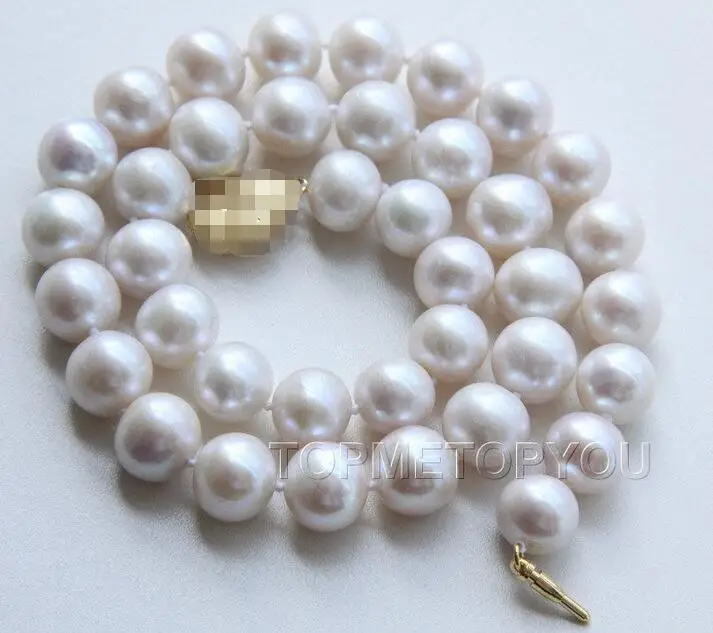 Hot selling free shipping******* Amazing! 12mm Natural white near round pearls necklace E2215
Hot selling free shipping******* Amazing! 12mm Natural white near round pearls necklace E2215