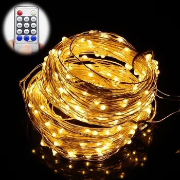 Rui chen 99FT 30M 300LED String Lights Christmas Party Wedding Decorative Starry String Lights+Remote Controller ( color choose)
Rui chen 99FT 30M 300LED String Lights Christmas Party Wedding Decorative Starry String Lights+Remote Controller ( color choose)