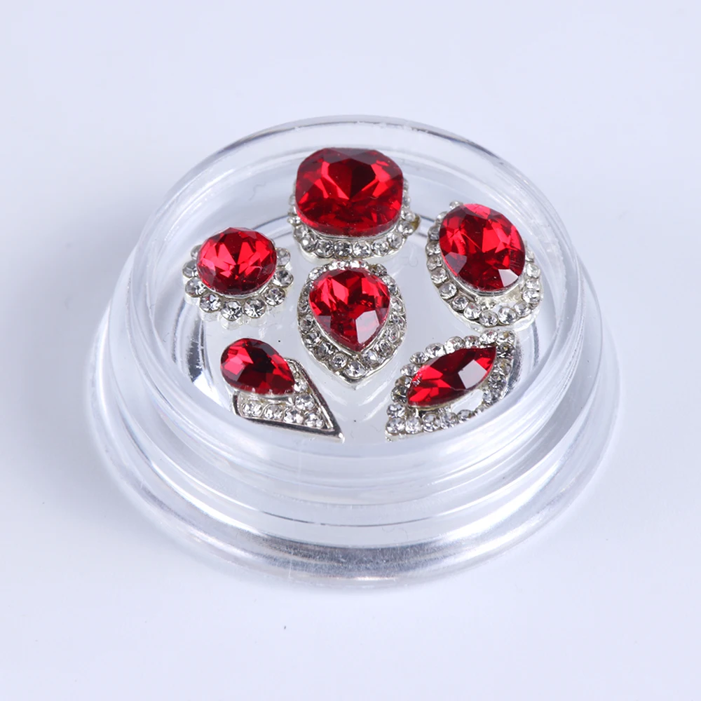 heart waterdrop gems