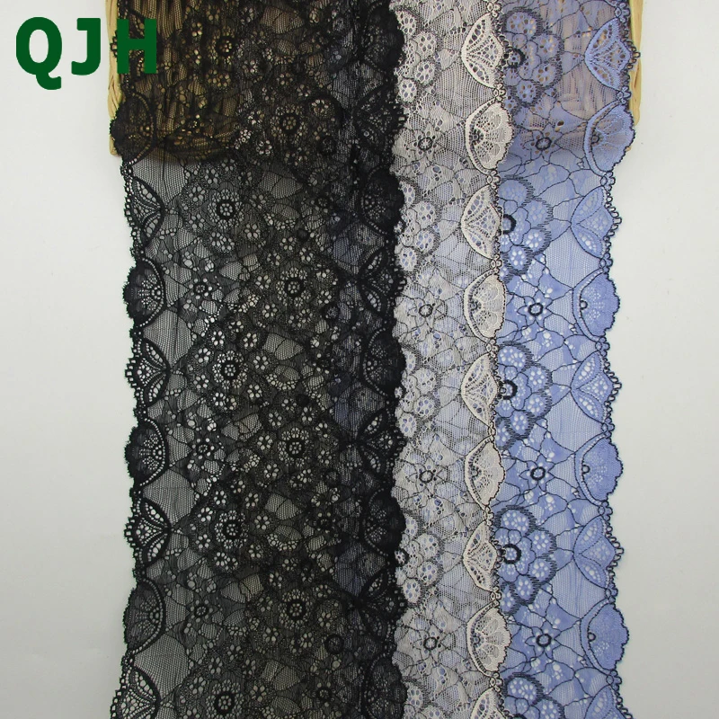 1YDS 16.5CM Width QJH Brand Elastic Lace Ribbon Tape Decoration Flower Embroidery Lace Trim/Fabric For DIY Garment Accessories
1YDS 16.5CM Width QJH Brand Elastic Lace Ribbon Tape Decoration Flower Embroidery Lace Trim/Fabric For DIY Garment Accessories