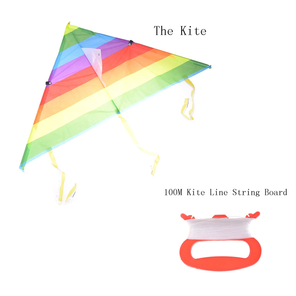 Children's Kite Stunt Kite Surf without Control Bar and Line Kites Outdoor Long Tail Nylon Rainbow Kite Toys for Kids
Children's Kite Stunt Kite Surf without Control Bar and Line Kites Outdoor Long Tail Nylon Rainbow Kite Toys for Kids