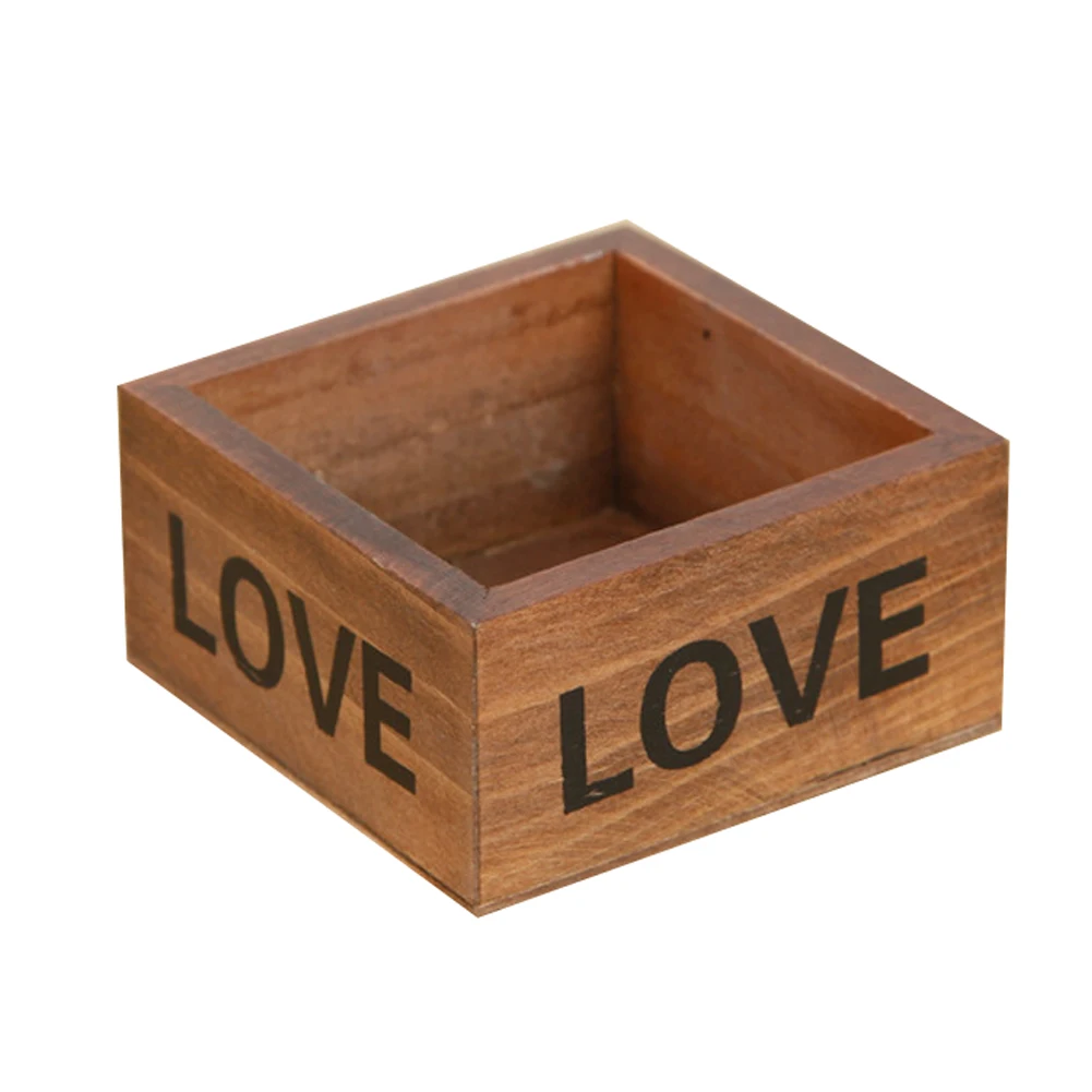Rustic Natural Wooden Succulent Plant Flower Bed Pot Box Garden Planter Home Storage Box Wooden Jewelry Holder Flower Pot Vase
Rustic Natural Wooden Succulent Plant Flower Bed Pot Box Garden Planter Home Storage Box Wooden Jewelry Holder Flower Pot Vase