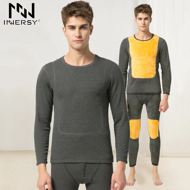 Innersy Underwear Winter Mens Warm Thermal Underwear Add wool Long Johns Thermal Underwear Sets Thick Plus Velvet Long Johns Set
Innersy Underwear Winter Mens Warm Thermal Underwear Add wool Long Johns Thermal Underwear Sets Thick Plus Velvet Long Johns Set